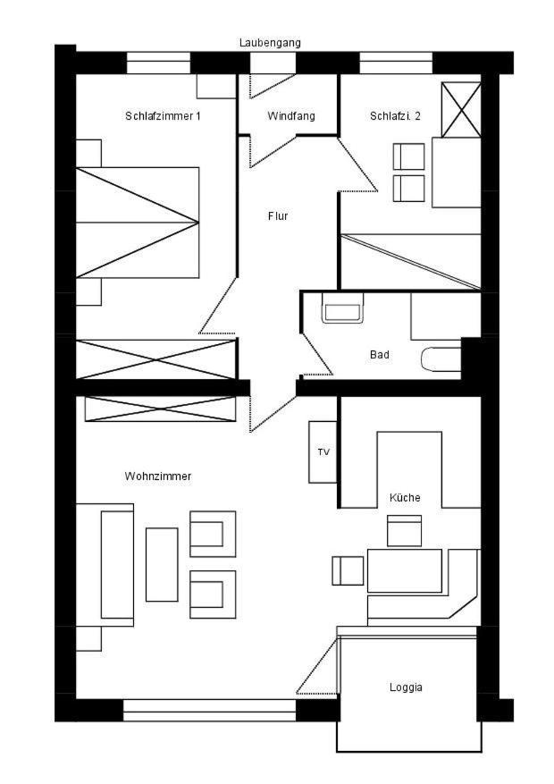 App. Hoelscher 21 Apartment *